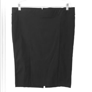 Torrid black stretchy pencil mini skirt 2x